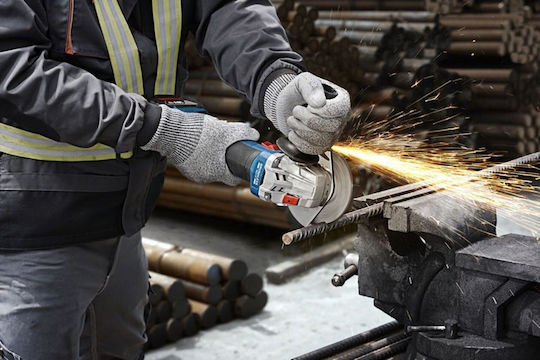 Bosch GWS 18V-8 Τροχός 125mm Μπαταρίας Brushless 2x4Ah