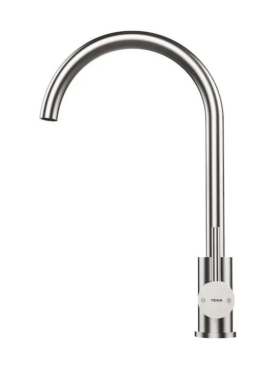 Teka Baterie Chiuvetă Bucătărie Banc Inox Gri