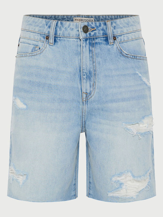 Herren Shorts Denim Blau