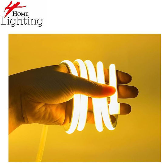 Home Lighting Waterproof LED Strip 220V Warm White Light 0.1m Neon Flex