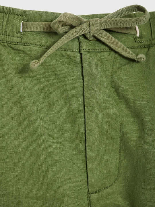 Herren Shorts Chino Grüne