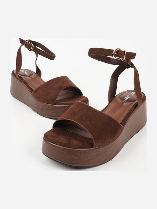 Women's Brown Summer Platforms