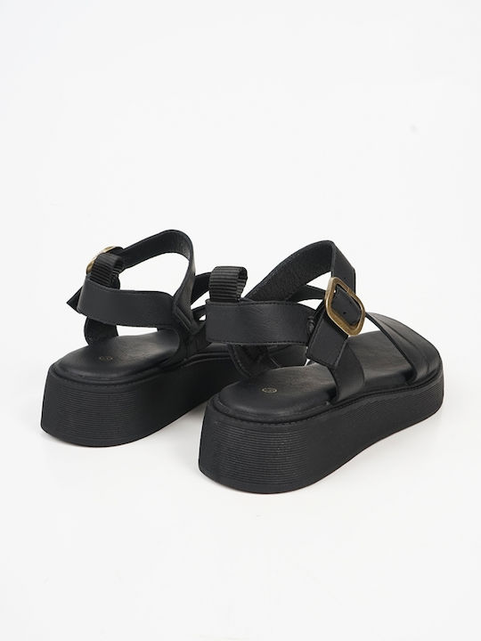 Women's Black Summer Platforms