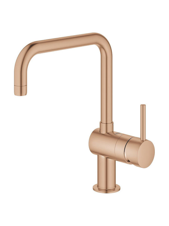 Grohe Kitchen Faucet Counter Gold