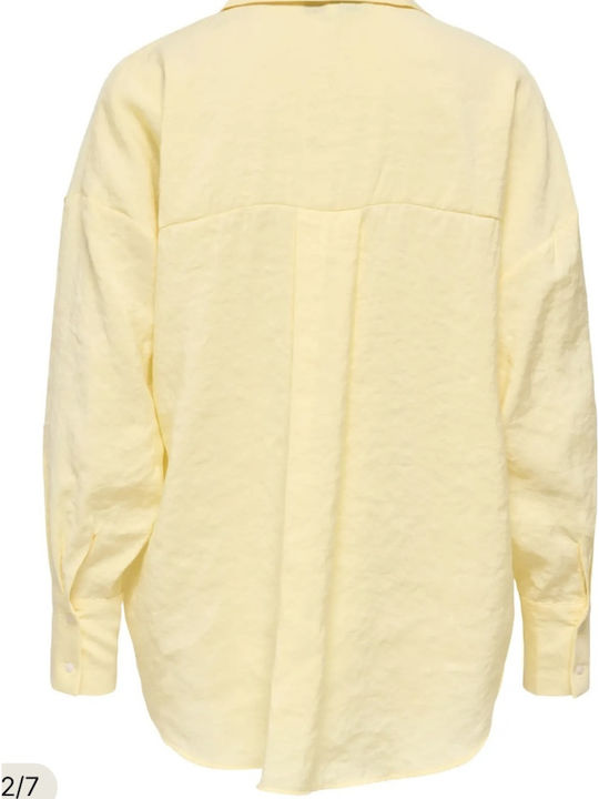 Long Sleeve Women's Shirt Yellow