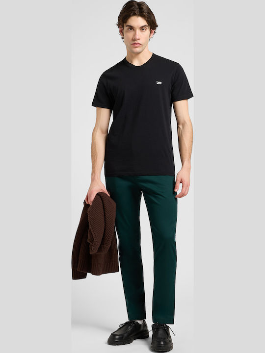 Pantaloni Fit Chino Elastic Slim Jade Forest