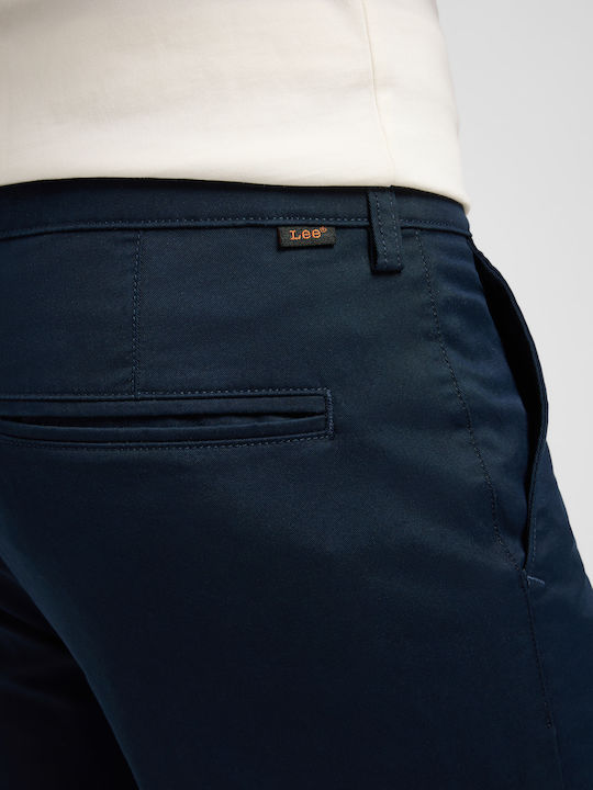 Fit Παντελόνι Chino σε Slim Εφαρμογή Navy