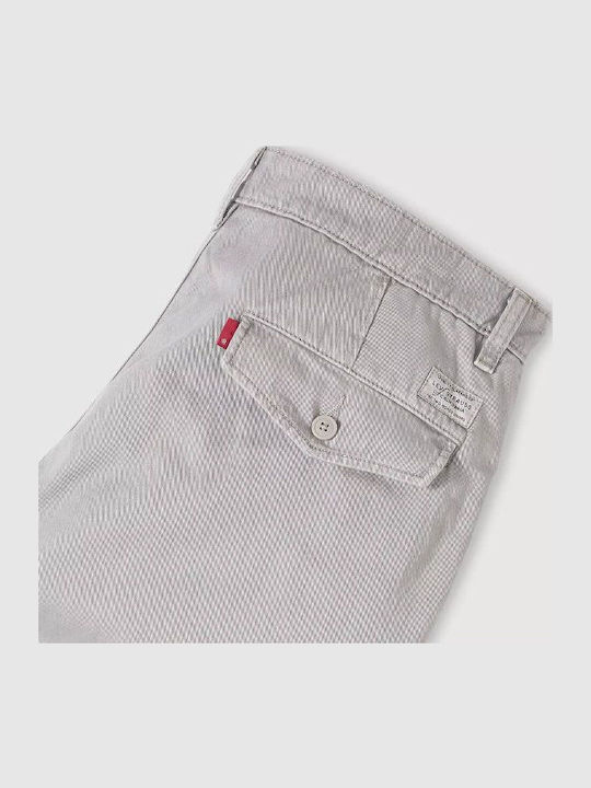 Chino Trousers in Relaxed Fit Light Grey