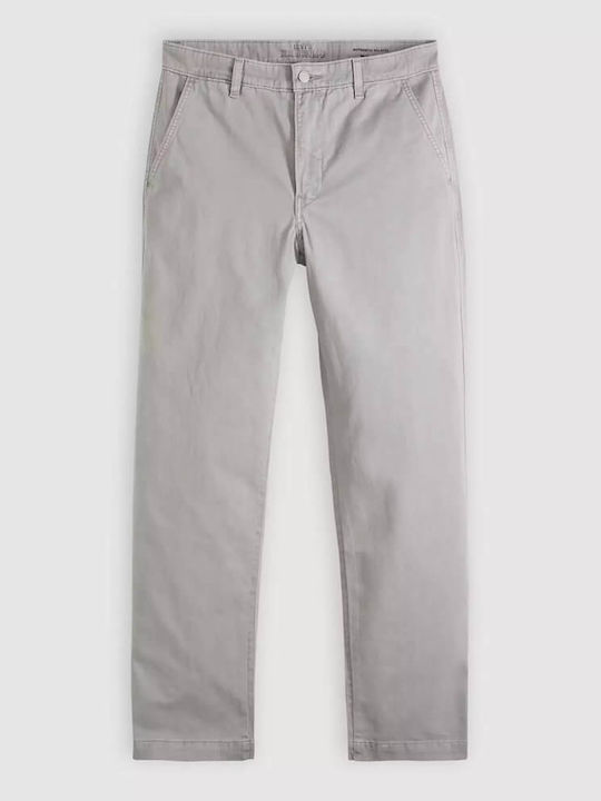 Chino Trousers in Relaxed Fit Light Grey