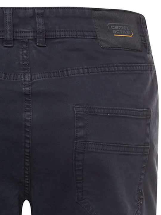 Elastic Dark Blue Trousers