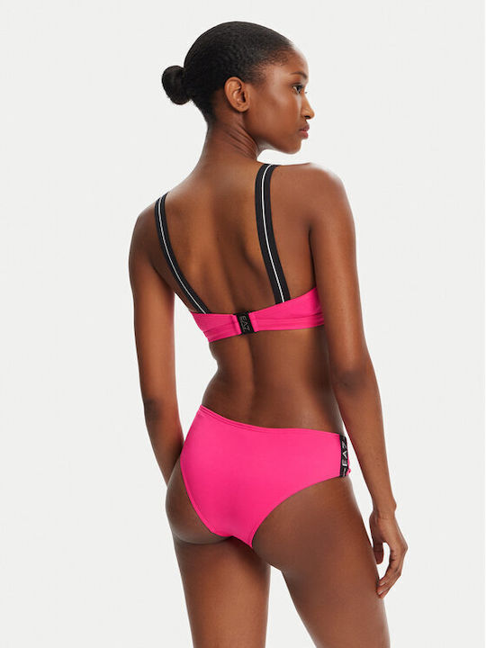 Set Bikini Sport-BH Fuchsie