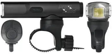 Prox Inc. 298105 Wiederaufladbares Vorderlicht Fahrradbeleuchtung