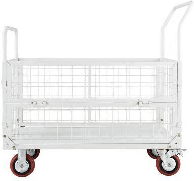 Vevor Collapsible Platform Trolley for Load up to 907kg in Gray Colour