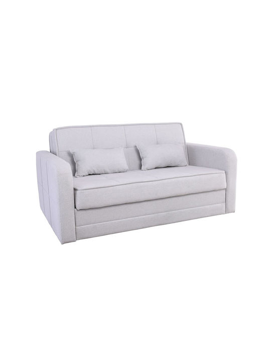 Camal Canapea Cu Două Locuri Pat Cu Spațiu De Depozitare Gri Deschis 169x105x90cm E9935,1