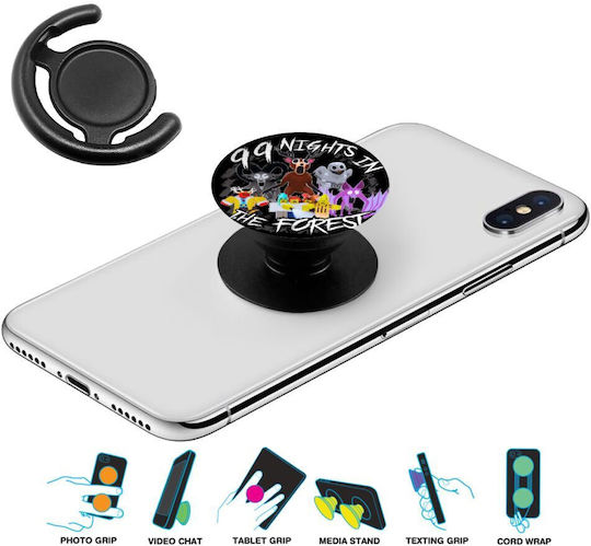 Roblox 99 Nights In Forest Phone Holders Stand Μαύρο Βάση Στήριξης Κινητού Στο Χέρι