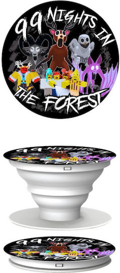 Roblox 99 Nights In Forest Phone Holders Stand Λευκό Βάση Στήριξης Κινητού Στο Χέρι