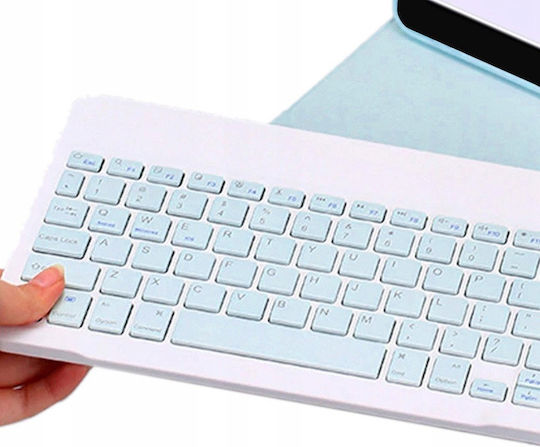 Bluetooth Keyboard Case Lenovo Tab P12 Tb-370 Blue