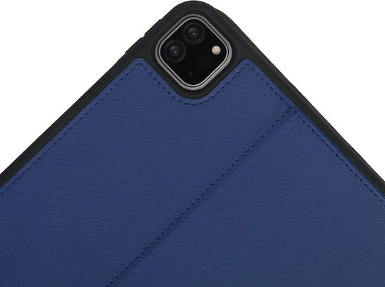 Калъф За Таблет Pomologic Bookfolio Протективен Калъф Ipad Air 4/5 Генерация Ipad Pro 11” 3/4 Генерация Тъмносин