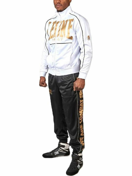Σετ Φόρμας Γυαλιστερό με Λάστιχο White / Black
