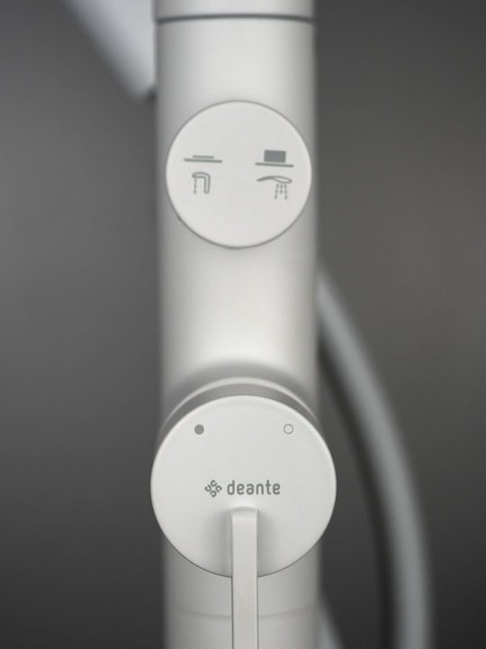 Deante Mischbatterie Badewanne Thermostatisch Komplettes Set Weiße