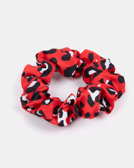 Scrunchie Satin Mărime One Size Roșu Animal