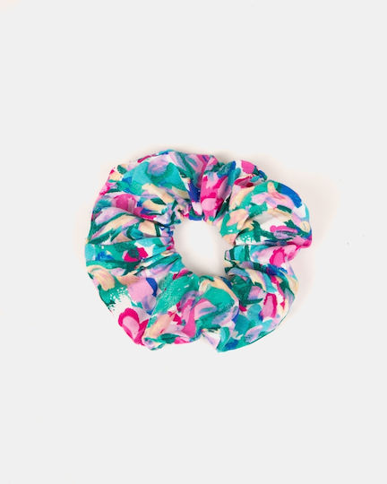 Scrunchie Rayon Μέγεθος One Size Pink Print