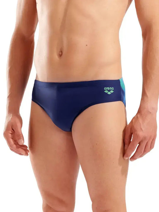 Logo Herren-Bademode Slip Lit Logo
