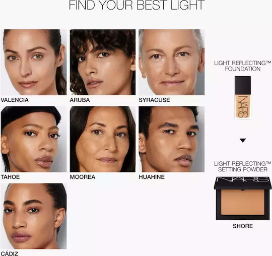 Nars Минерален Филтър Фон Дьо Тен С Отражение На Светлина Alexandria 30ml