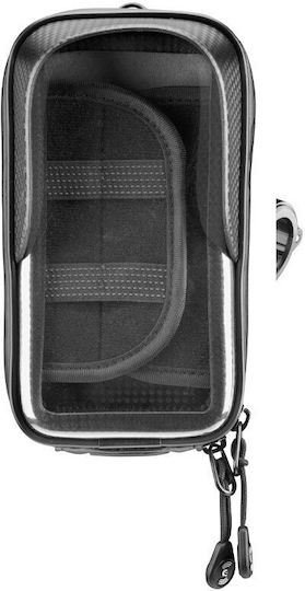 Interphone Motorcycle Phone Mount with Case 6.7" for Steering Wheel