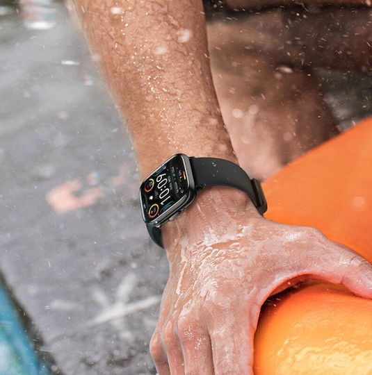 Έξυπνο Ρολόι Rubicon Smartwatch Rubicon Rncf31 Czarny Bt Call Συνομιλίες