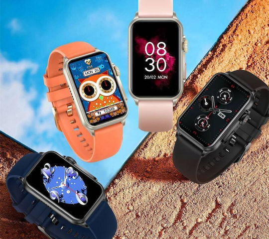 Rubicon Rncf06 Smartwatch Navy Blue