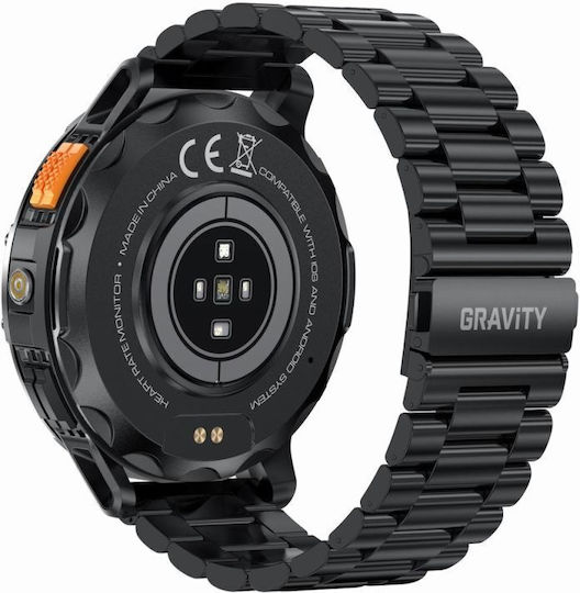 Smartwatch Gravity Gt22-1 Schwarz Gt22