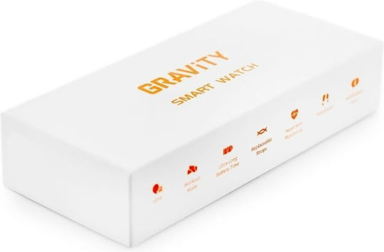 Smartwatch Gravity Gt22-1 Schwarz Gt22