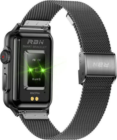 Rubicon Rncf06 Black Smartwatch
