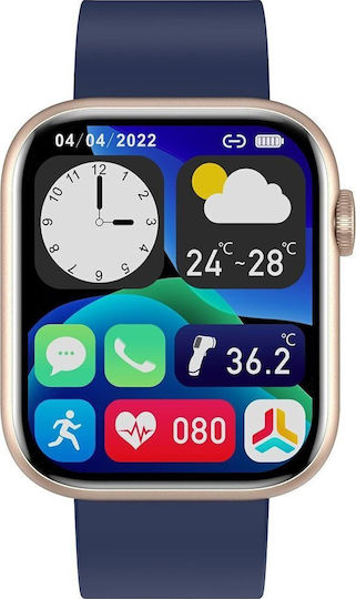 Smartwatch Gravity Gt3-4 Granatowy