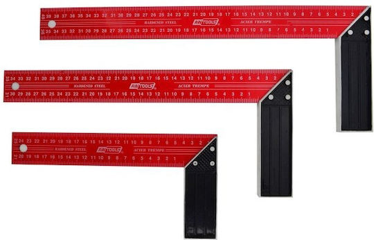 AW Tools Steel Angle Ruler Length 30cm