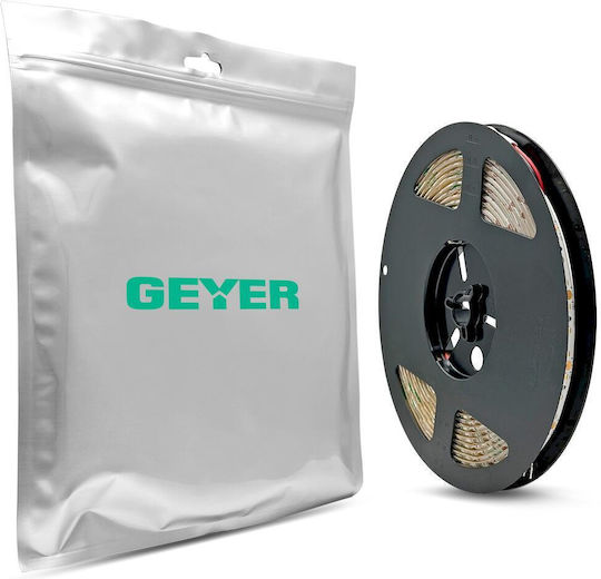 Geyer Waterproof LED Strip 12V Natural White Light 5m