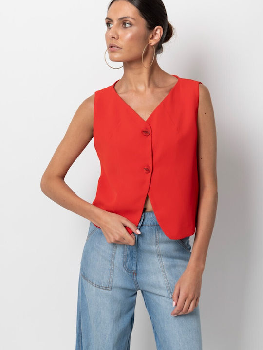 Orange Women's Vest