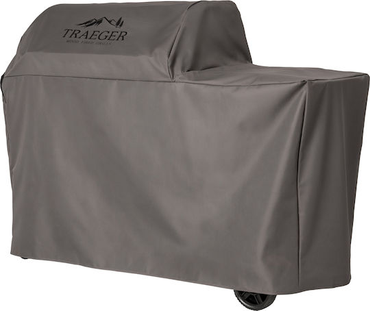Traeger Abdeckung Für Grill Schwarz Aus Polyester Mit UV-Schutz