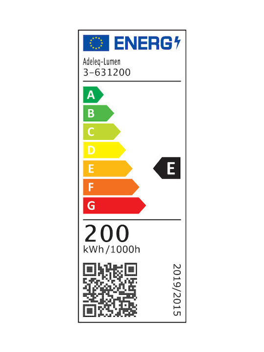Adeleq Lampă LED De Drum 200W 18.4x6cm