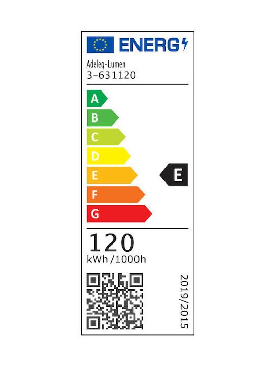 Adeleq Lampă LED De Drum 120W 17.4x6cm
