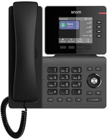 Snom D810w Ενσύρματο Τηλέφωνο IP 12 γραμμών Μαύρο