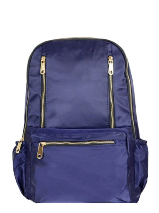 Rock Club School Backpack Gray