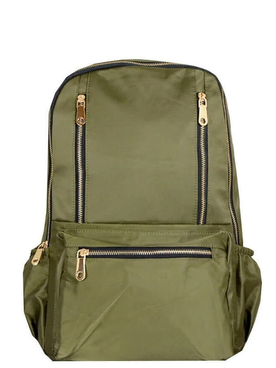 Rock Club School Backpack Gray