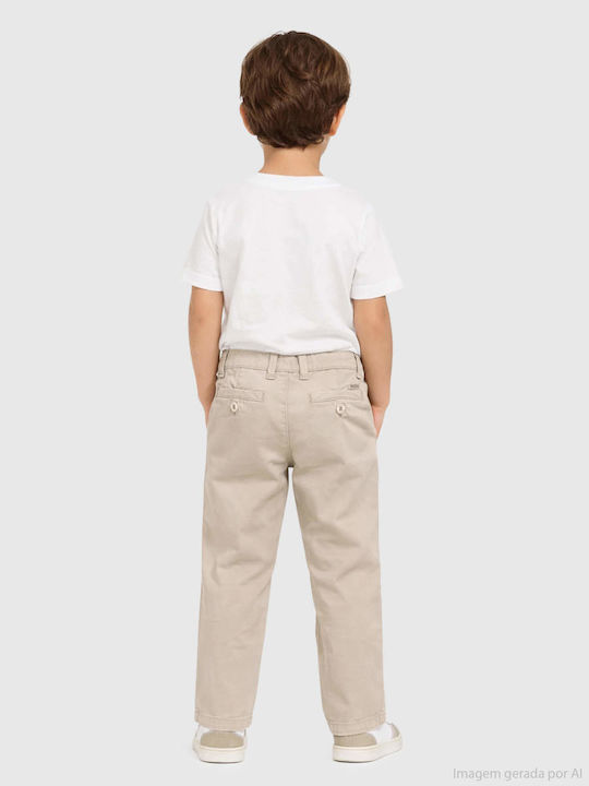 Guess Παιδικό Παντελόνι Chino Μπεζ