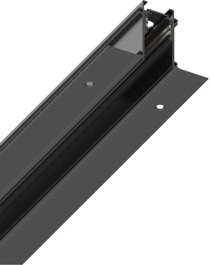 Ideal Lux Ράγα Στερέωσης για Φωτιστικά Μαύρη 320472