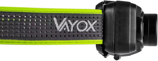 Vayox Φακός Κεφαλής LED με Μέγιστη Φωτεινότητα 800lm
