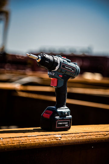 Tryton TFV18B2 Battery Drill Driver 18V 2x1.5Ah