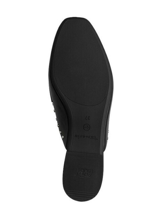 Flat Damen Pantoletten in Schwarz Farbe