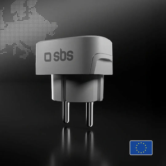 SBS Αντάπτορας Πρίζας από Universal σε Universal